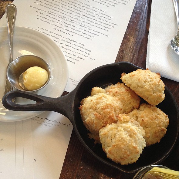 Farmstead Cheddar Biscuits with Honey Butter